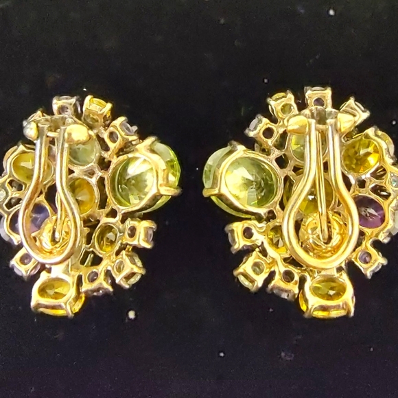 VINTAGE Limited Edition Set of DESEO Earrings and Necklace by Artē Madrid - Picture 4 of 13